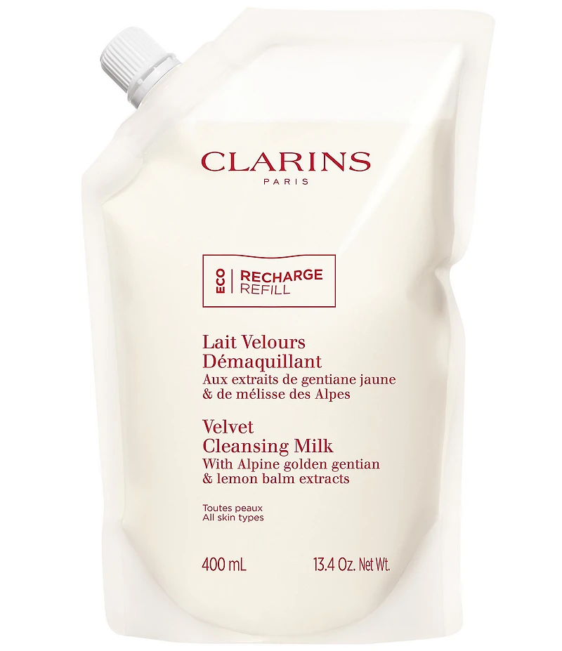 Clarins Velvet Hydrating Refillable Cleansing Milk