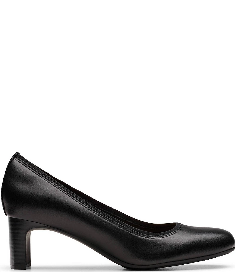 Clarks Artisan Anelise Nora Leather Pumps