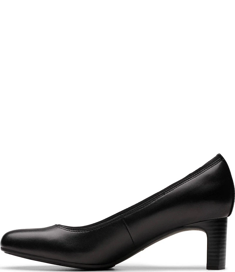 Clarks Artisan Anelise Nora Leather Pumps
