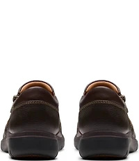 Clarks Artisan Certina Pure Leather Side Zip Loafers