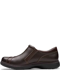 Clarks Artisan Certina Pure Leather Side Zip Loafers