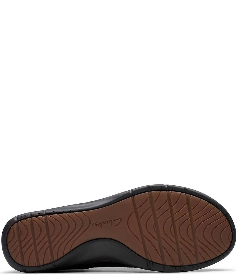 Clarks Artisan Certina Pure Leather Side Zip Loafers