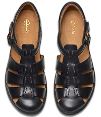 Clarks Artisan Certina Sun Leather Fisherman Sandals