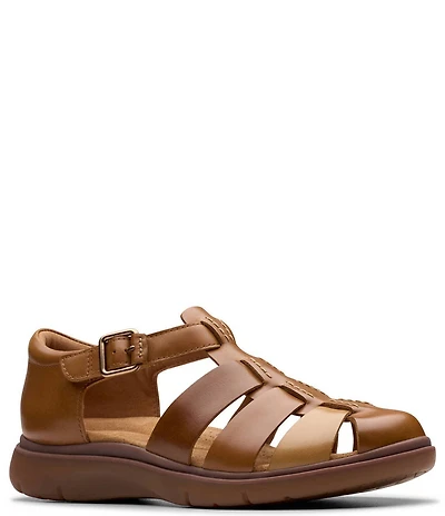 Clarks Artisan Certina Sun Leather Fisherman Sandals