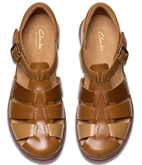 Clarks Artisan Certina Sun Leather Fisherman Sandals