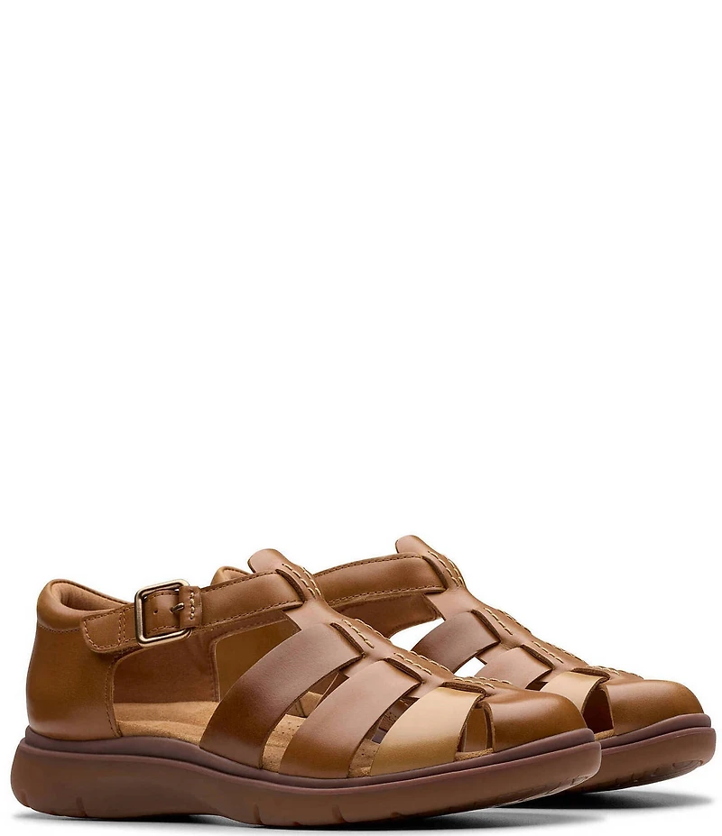 Clarks Artisan Certina Sun Leather Fisherman Sandals