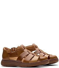 Clarks Artisan Certina Sun Leather Fisherman Sandals