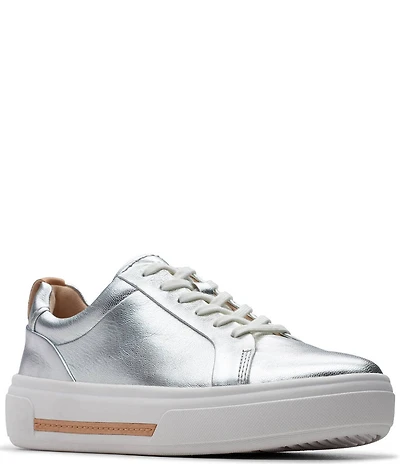 Clarks Artisan Hollyhock Walk Leather Platform Sneakers