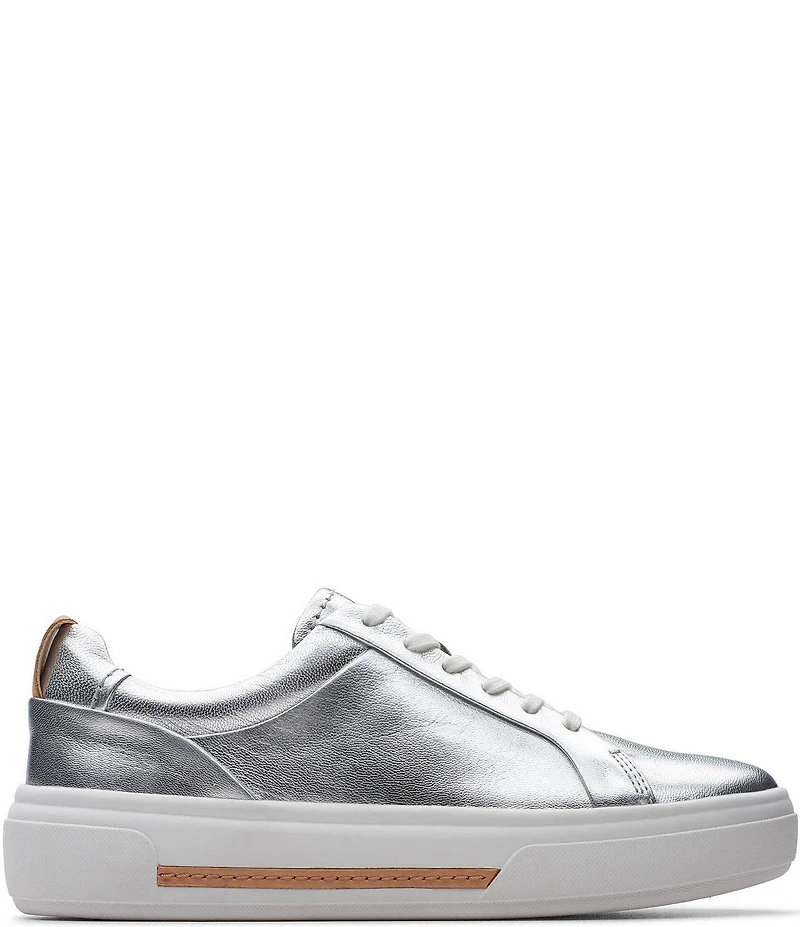 Clarks Artisan Hollyhock Walk Leather Platform Sneakers