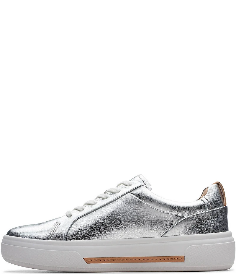 Clarks Artisan Hollyhock Walk Leather Platform Sneakers