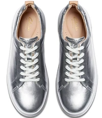 Clarks Artisan Hollyhock Walk Leather Platform Sneakers