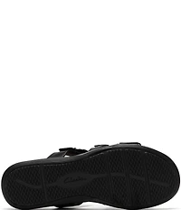 Clarks Artisan Kitly Patent Leather Slide Sandals