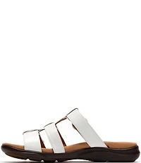 Clarks Artisan Kitly Patent Leather Slide Sandals