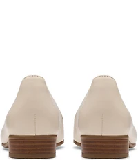 Clarks Artisan Krystine Lily Leather Loafer Pumps