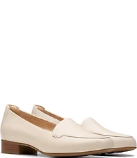 Clarks Artisan Krystine Lily Leather Loafer Pumps
