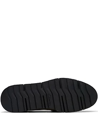 Clarks Artisan Loriini Izzy Leather Chain Hardware Platform Wedge Loafers