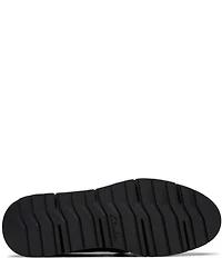 Clarks Artisan Loriini Izzy Patent Leather Chain Hardware Platform Wedge Loafers