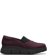 Clarks Artisan Loriini West Nubuck Suede Wedge Loafers
