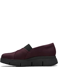 Clarks Artisan Loriini West Nubuck Suede Wedge Loafers