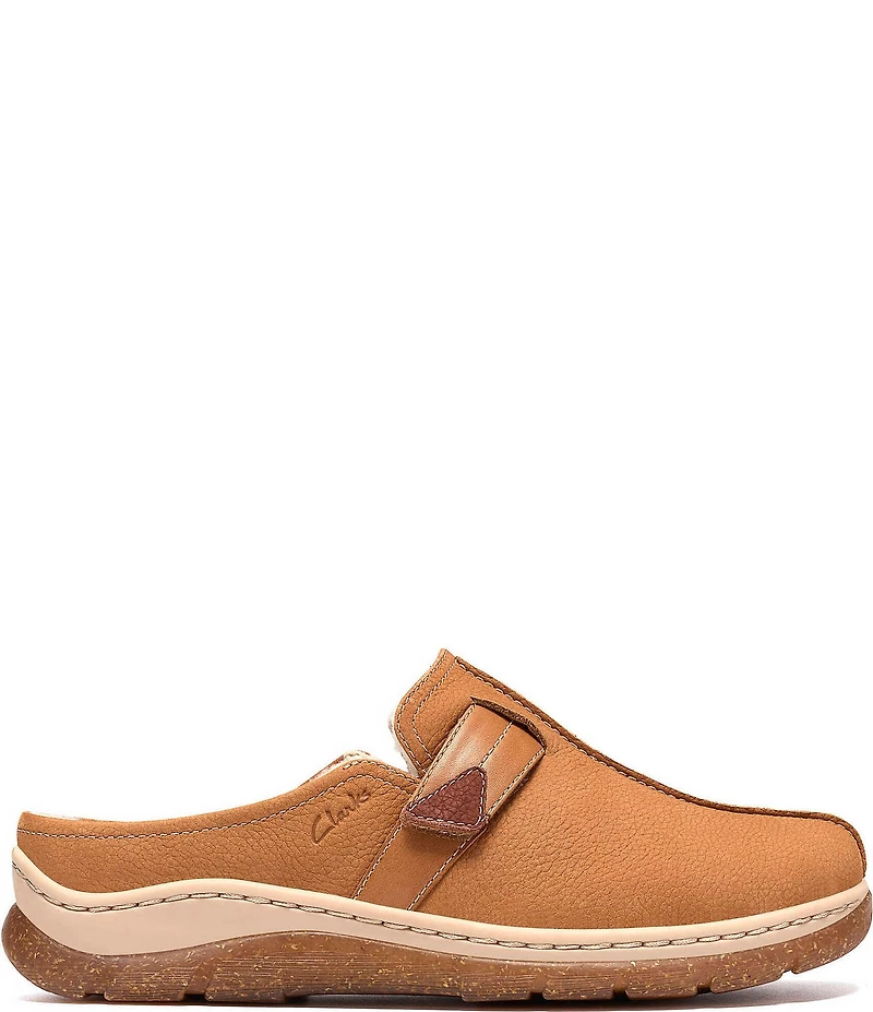 Clarks Artisan Orlene Leather Warm Lined Clogs