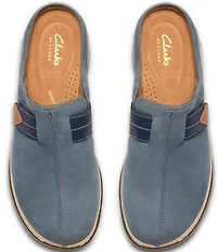 Clarks Artisan Orlene Nubuck Suede Clogs