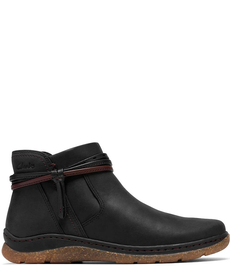 Clarks Artisan Orlene Roam Leather Chelsea Ankle Booties