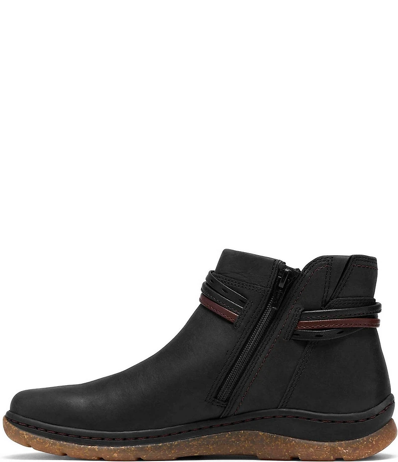 Clarks Artisan Orlene Roam Leather Chelsea Ankle Booties