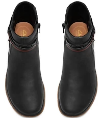 Clarks Artisan Orlene Roam Leather Chelsea Ankle Booties
