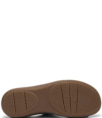 Clarks Artisan Cecily Step Nubuck Suede Slide Sandals