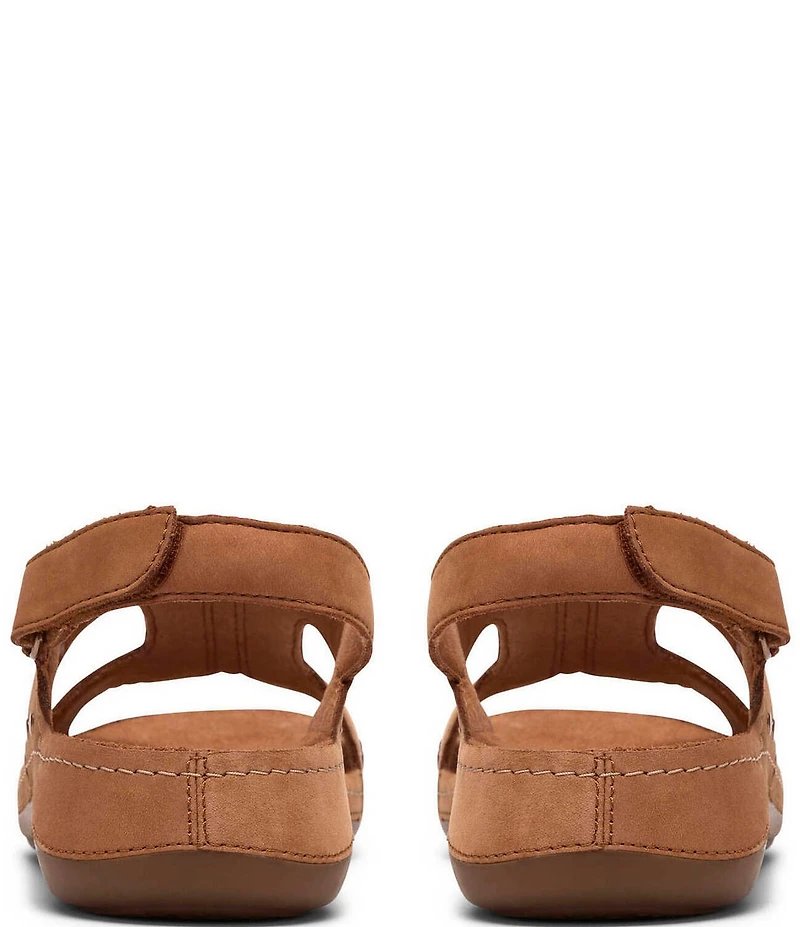 Clarks Artisan Cecily Sun Nubuck Suede Slingback Sandals
