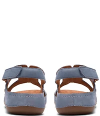 Clarks Artisan Cecily Sun Nubuck Suede Slingback Sandals