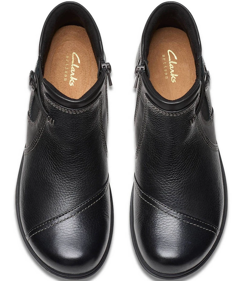 Clarks Artisan Certina Joy Leather Booties