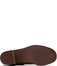 Clarks Chamberly Top Suede Chelsea Booties