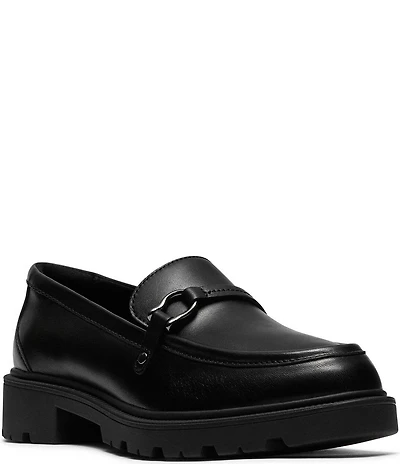Clarks Code L Step Montigo Leather Loafers