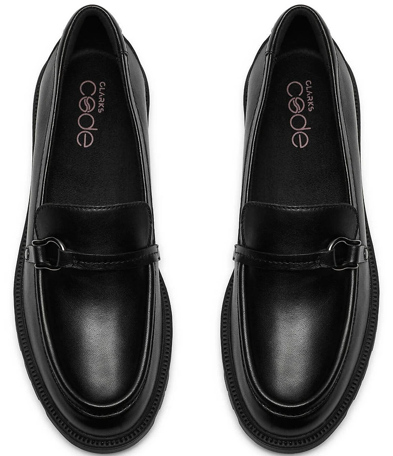 Clarks Code L Step Montigo Leather Loafers