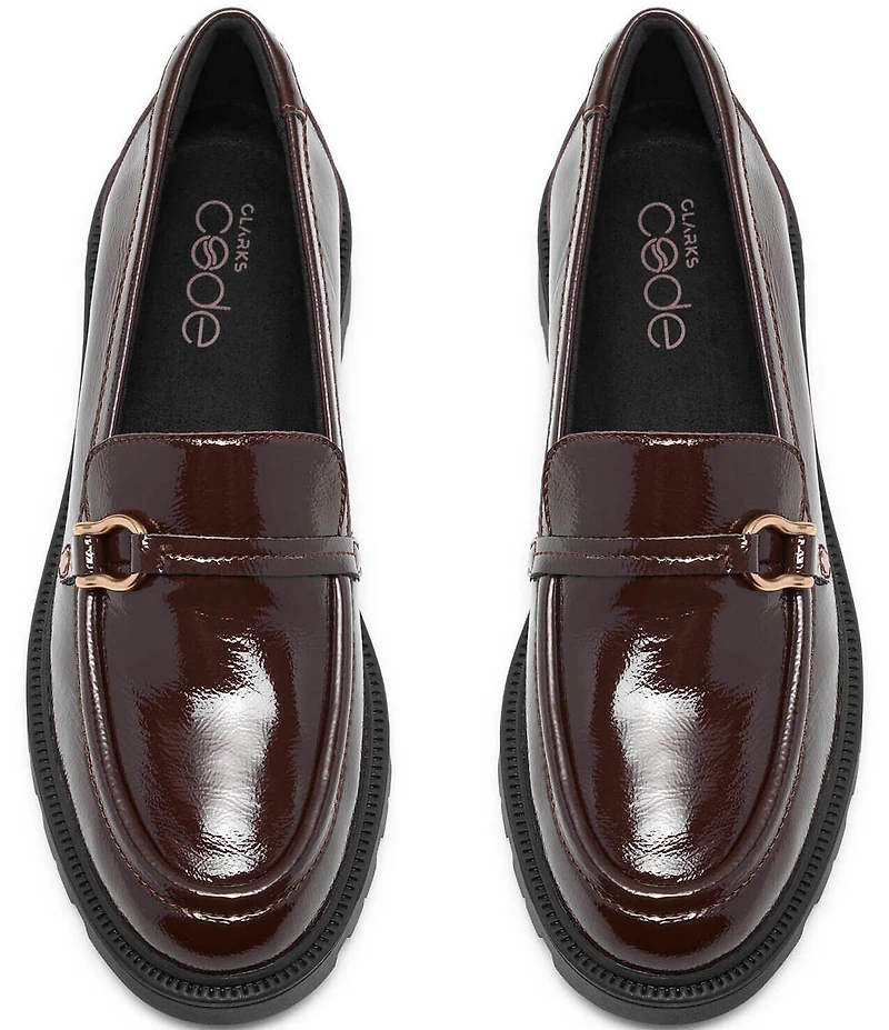 Clarks Code L Step Montigo Patent Leather Loafers