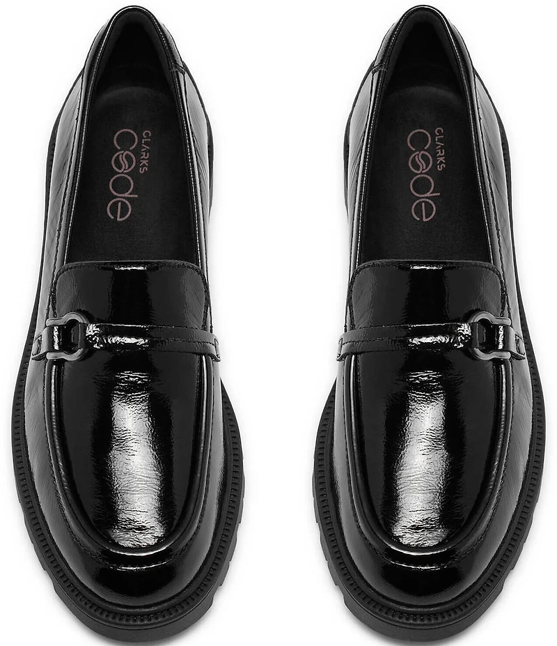 Clarks Code L Step Montigo Patent Leather Loafers
