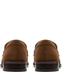 Clarks Signature Hana Suede Studded Kiltie Loafers