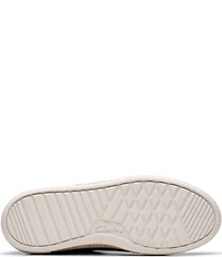 Clarks Artisan Hollyhock Zip Nubuck Suede Platform Sneakers