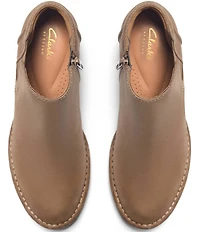Clarks Artisan Kastela Lo Leather Ankle Booties
