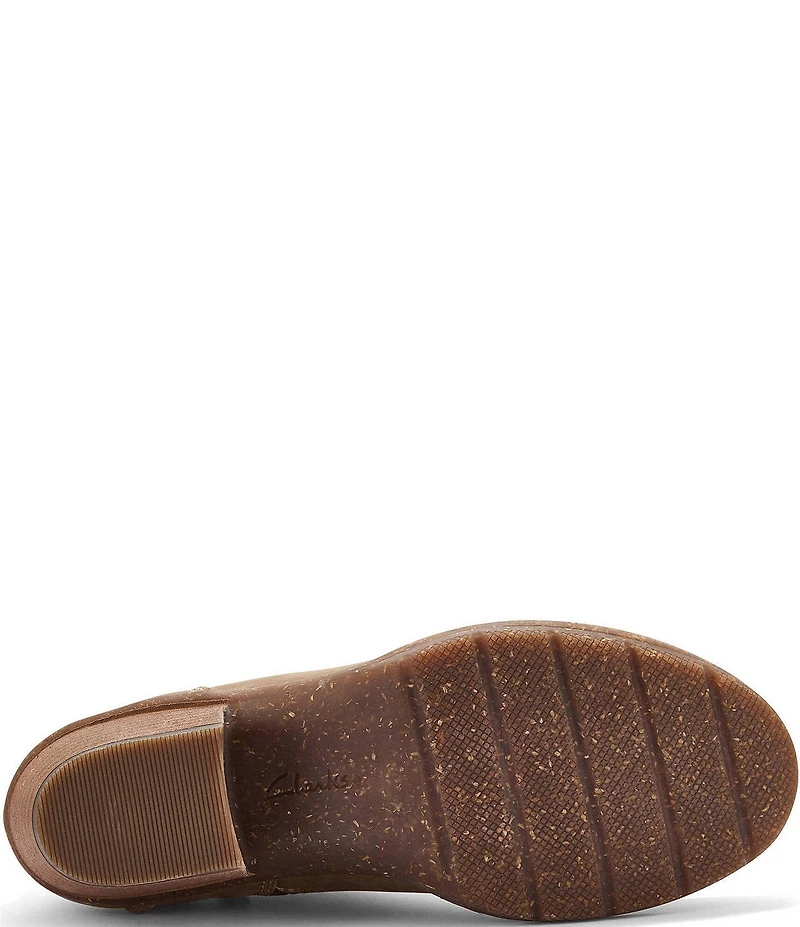 Clarks Artisan Kastela Lo Leather Ankle Booties