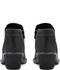 Clarks Artisan Kastela Lo Leather Ankle Booties