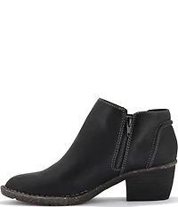 Clarks Artisan Kastela Lo Leather Ankle Booties