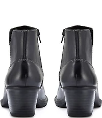 Clarks Artisan Kastela Top Leather Ankle Booties