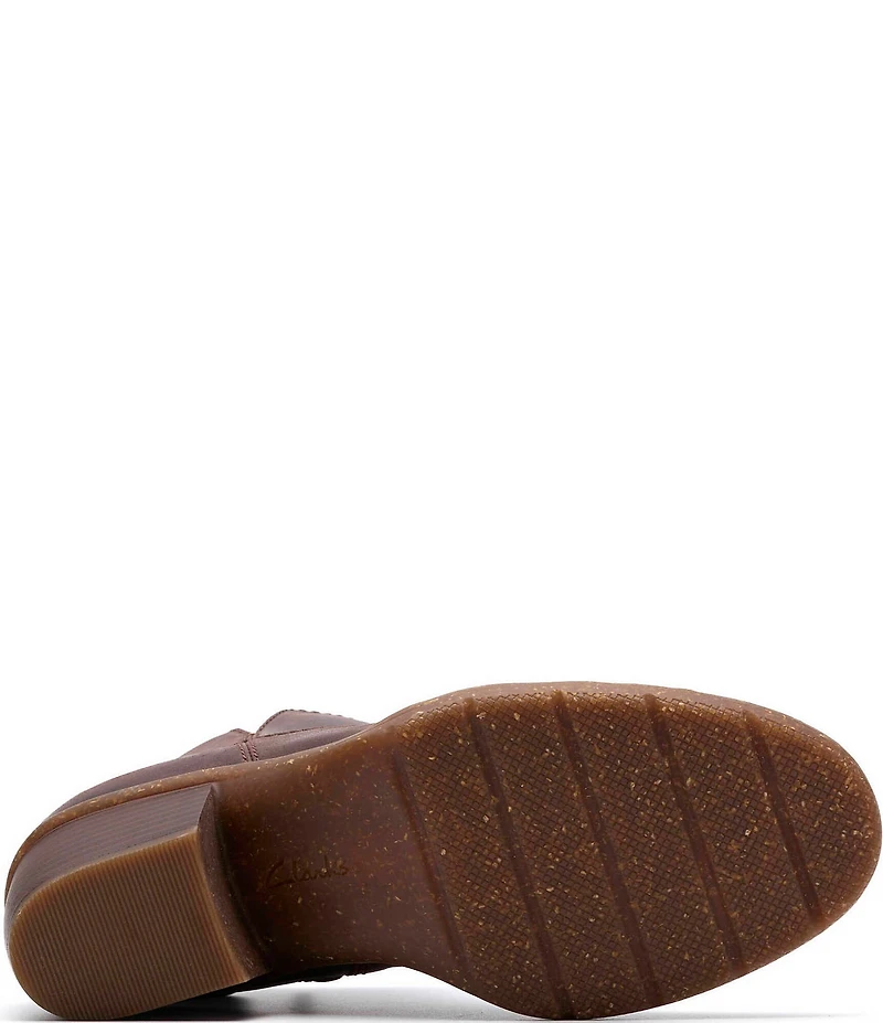 Clarks Artisan Kastela Top Leather Ankle Booties