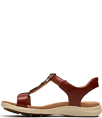 Clarks Artisan Kitly Gem Leather Sandals