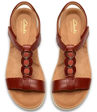 Clarks Artisan Kitly Gem Leather Sandals