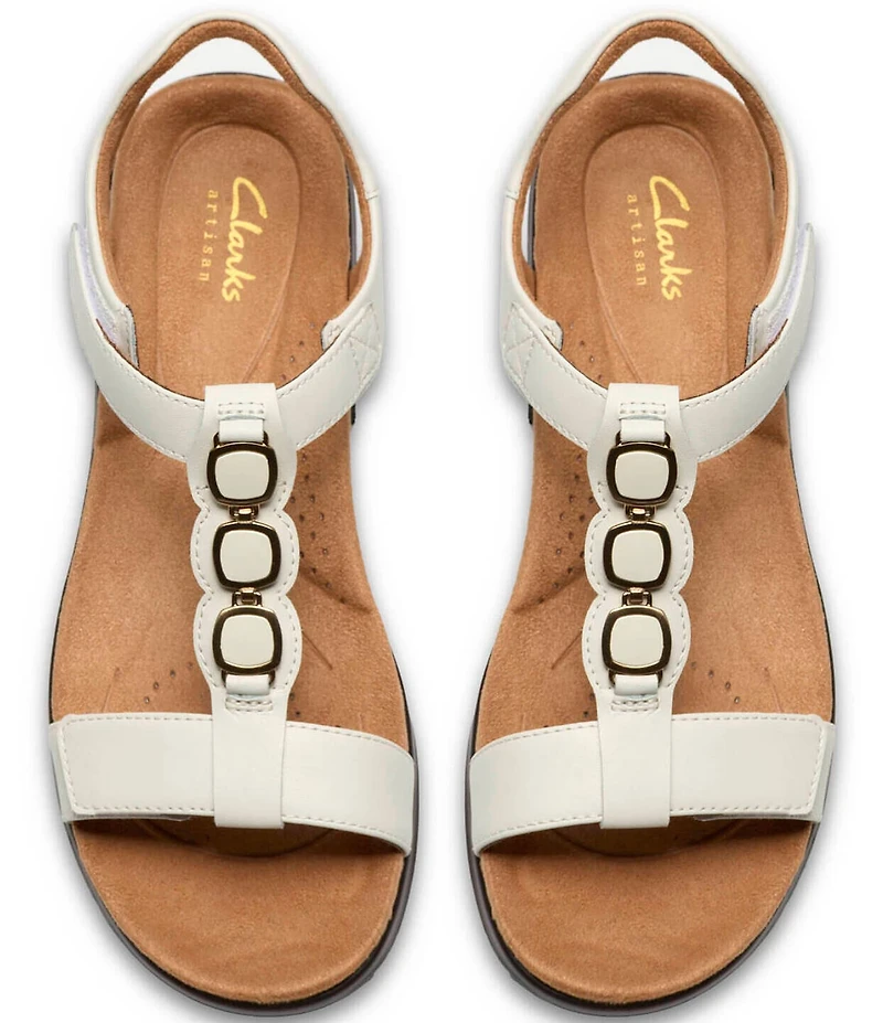 Clarks Artisan Kitly Gem Leather Sandals