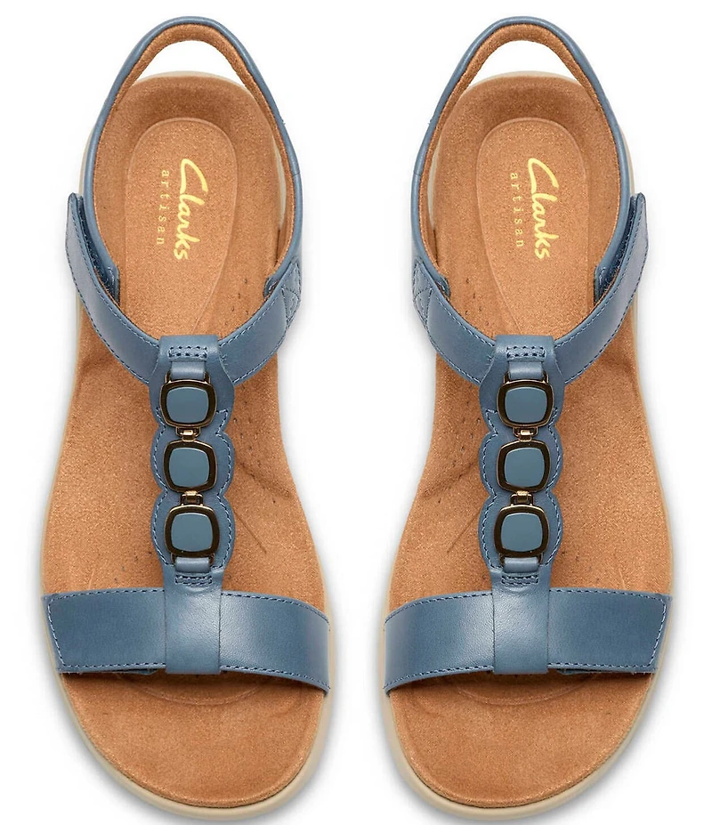 Clarks Artisan Kitly Gem Leather Sandals