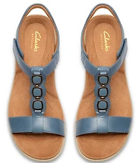 Clarks Artisan Kitly Gem Leather Sandals